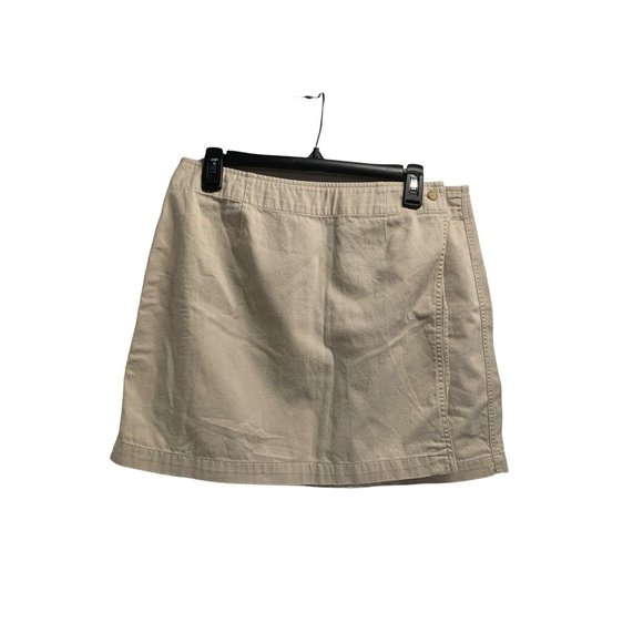 DG Durable Goods Womens Size 12 Tan Beige Khaki Skirt Wrap - Picture 3 of 3